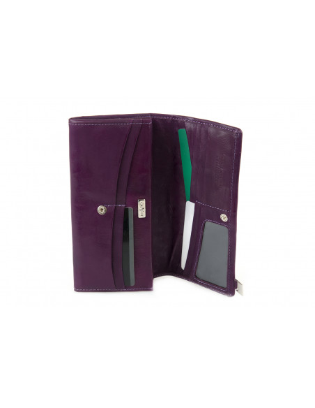 Skórzany duży portfel...