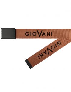 Jasnobrązowy pasek parciany...