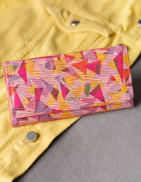 Skórzany duży portfel...