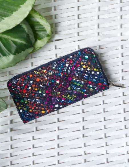 Skórzany duży portfel...