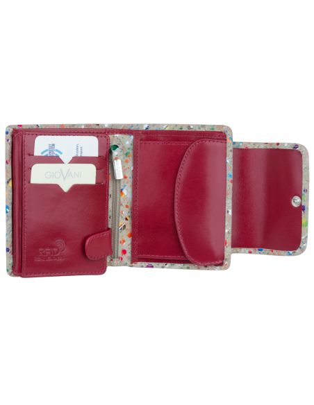 Skórzany portfel damski...