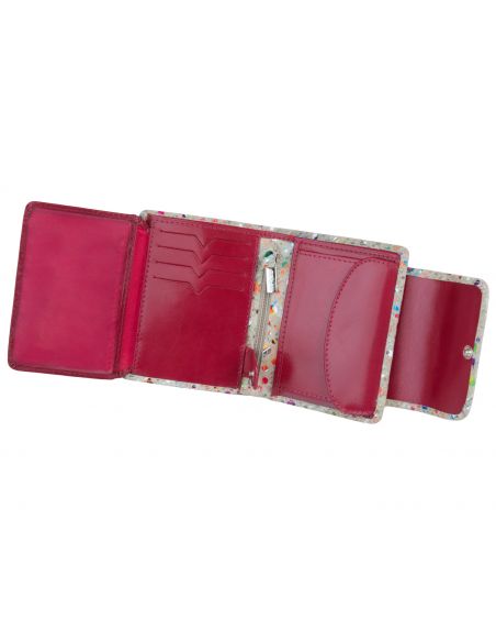 Skórzany portfel damski...