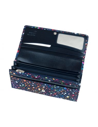 Skórzany duży portfel damski Wendy -...