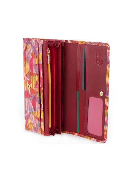 Skórzany duży portfel...