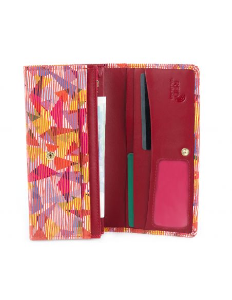 Skórzany duży portfel...