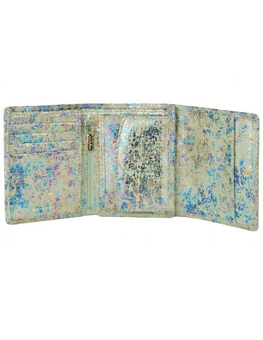 Skórzany mały portfel damski Cornelia...