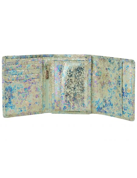 Skórzany mały portfel...