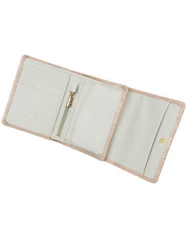 Skórzany mały portfel damski Balbina...