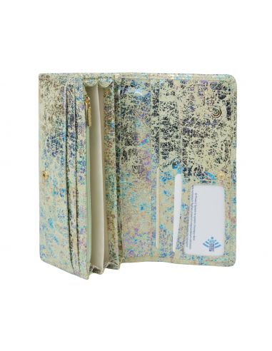 Skórzany duży portfel damski Elena -...