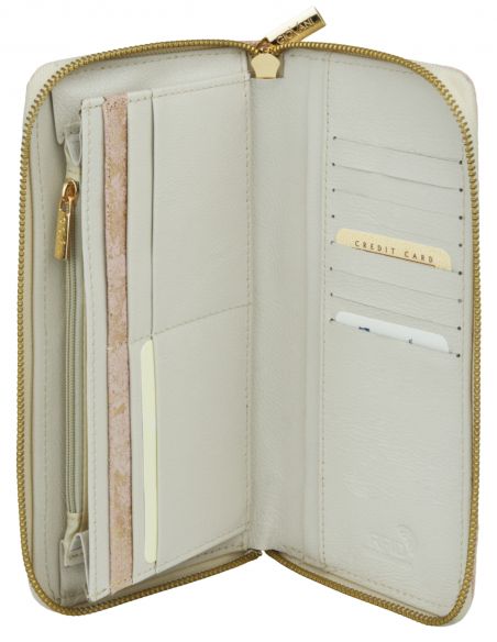 Skórzany duży portfel...