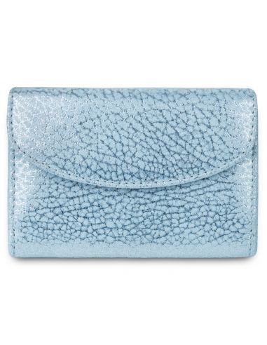 Skórzany mały portfel damski...