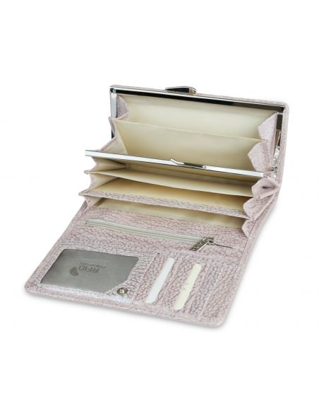 Skórzany portfel damski...