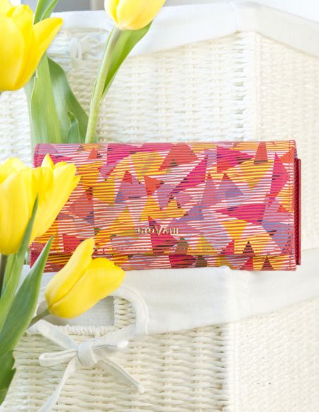 Skórzany duży portfel...