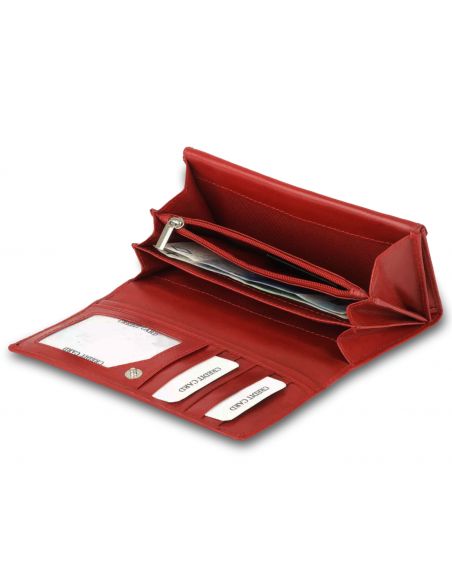 Skórzany portfel damski Ava...