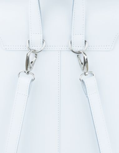 Biały plecak damski Dominica - Giovani