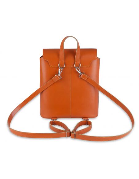 Pomarańczowy plecak damski...