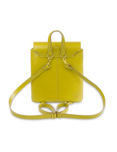 Oliwkowy plecak damski Dominica -...