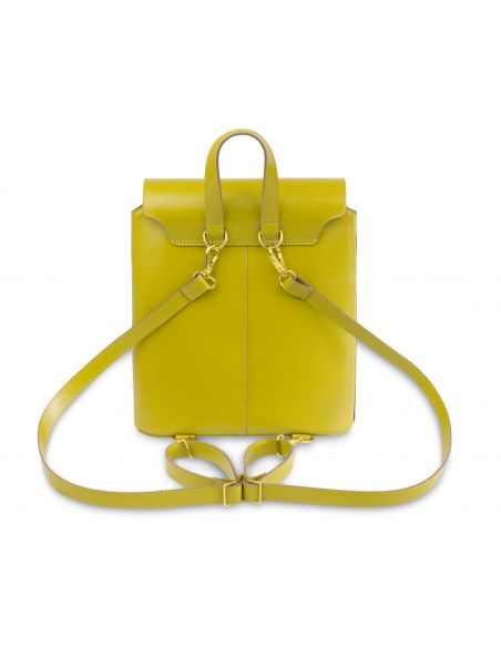 Oliwkowy plecak damski...