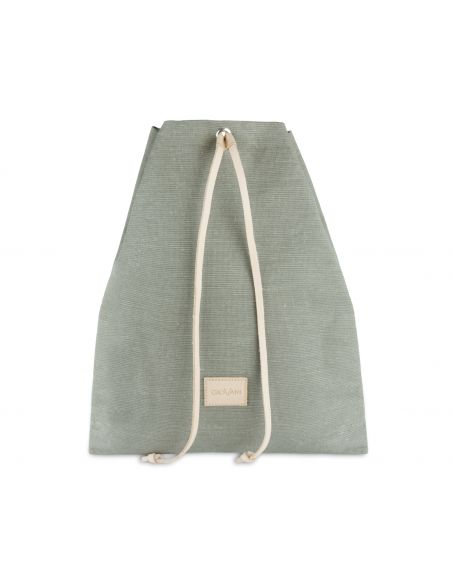 Plecak worek ze skórzanymi...