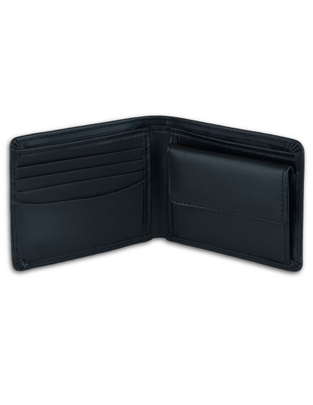 Skórzany mały portfel męski...