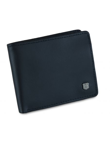 Skórzany mały portfel męski...