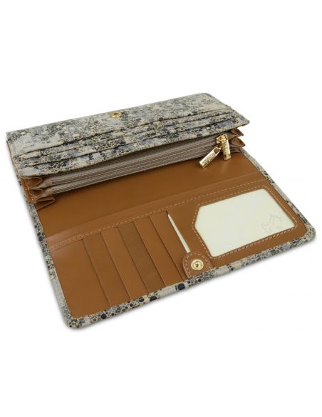 Skórzany duży portfel...