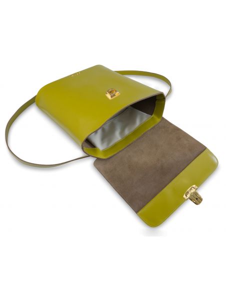 Oliwkowy plecak damski...