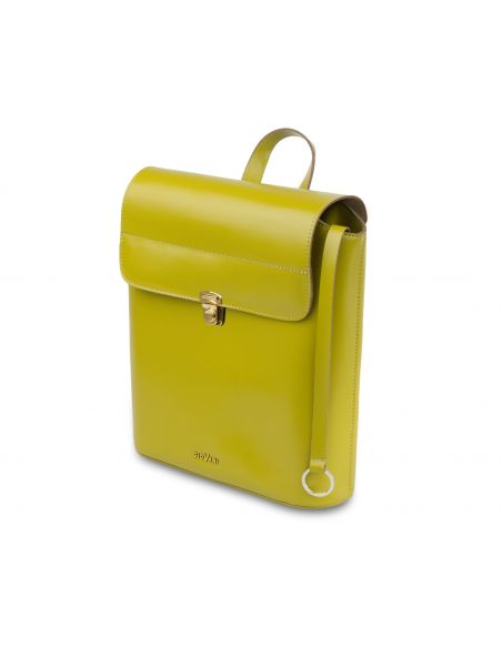 Oliwkowy plecak damski...