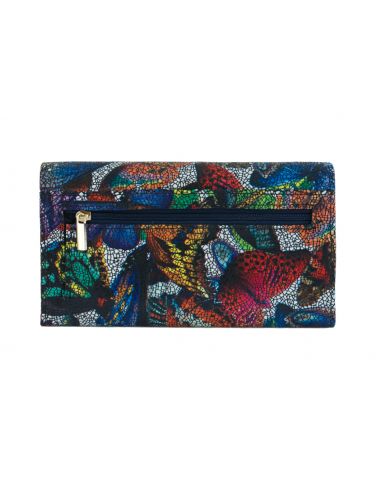 Skórzany duży portfel damski Aline -...