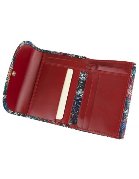 Skórzany portfel damski...