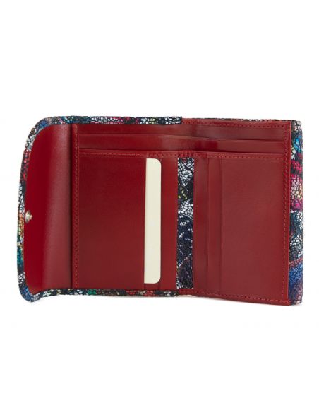 Skórzany portfel damski...