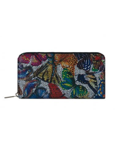 Skórzany duży portfel damski Florence...