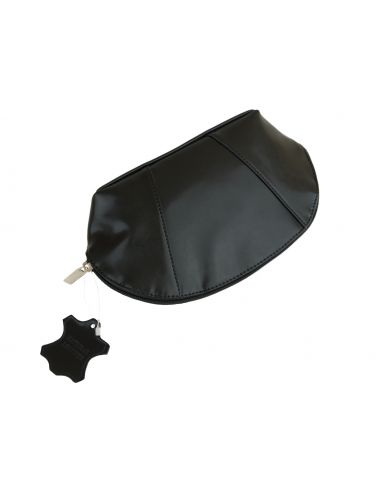 Skórzana kosmetyczka damska Frances -...