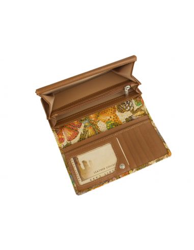 Skórzany portfel damski Erica -...