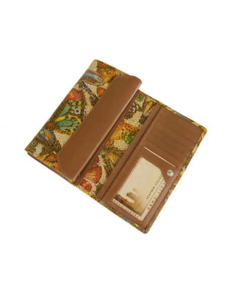 Skórzany portfel damski...