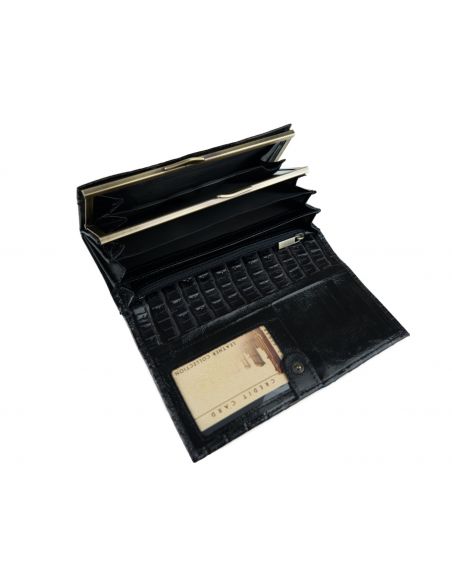 Skórzany duży portfel...