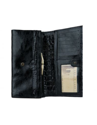 Skórzany duży portfel damski  Suzie -...