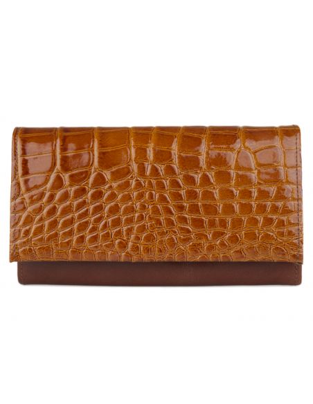 Skórzany duży portfel...