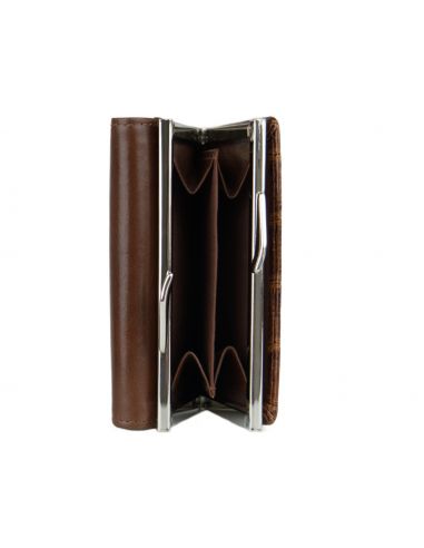 Skórzany portfel damski Vickey -...