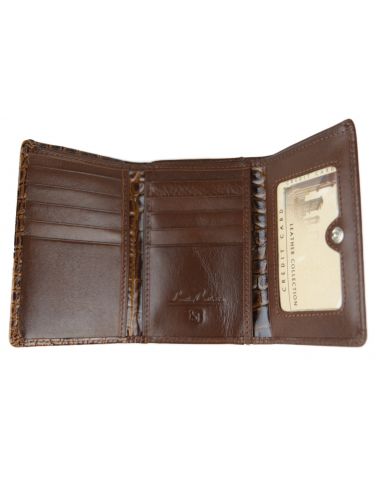 Skórzany portfel damski Vickey -...