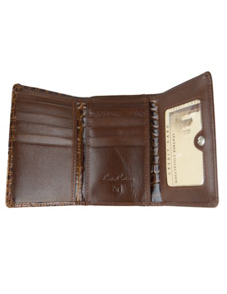 Skórzany portfel damski...