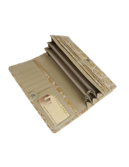 Skórzany duży portfel...