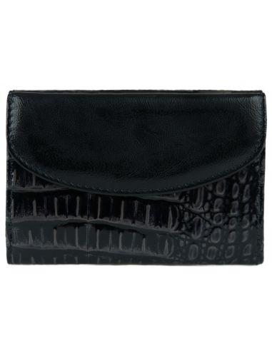 Skórzany mały portfel damski Polly -...