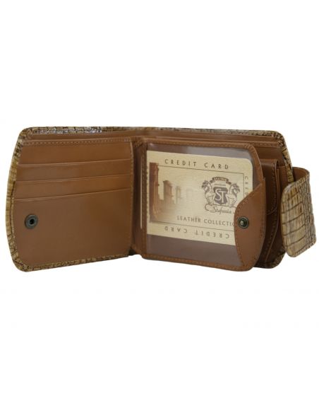 Skórzany portfel damski...