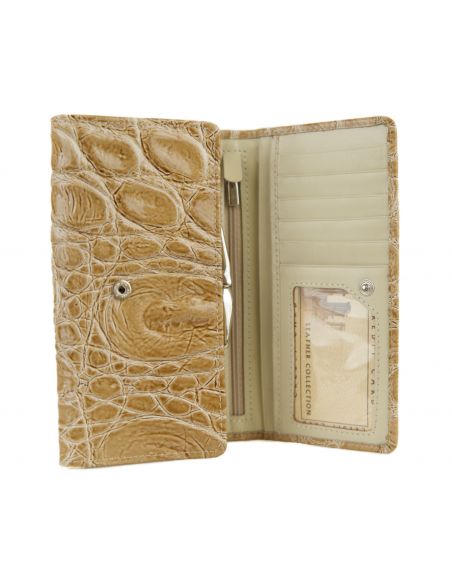 Skórzany portfel damski...