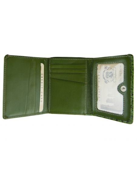 Skórzany mały portfel...