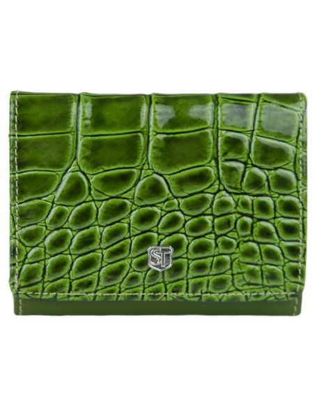 Skórzany mały portfel...