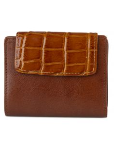 Skórzany portfel damski...