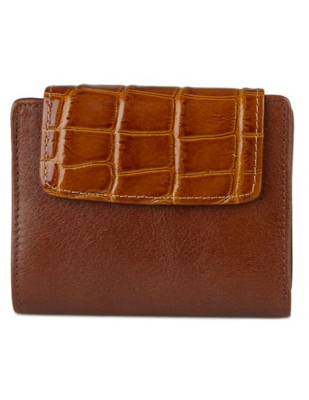 Skórzany portfel damski...