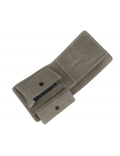 Skórzany mały portfel męski... 2